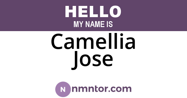 Camellia Jose