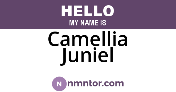 Camellia Juniel