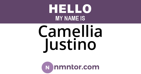 Camellia Justino