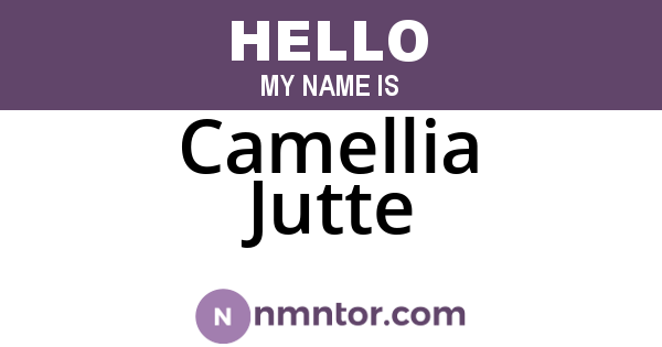 Camellia Jutte