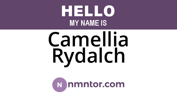 Camellia Rydalch