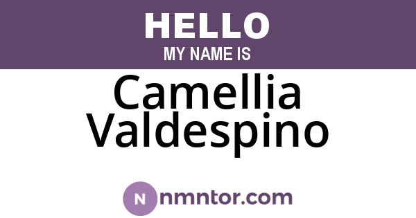 Camellia Valdespino