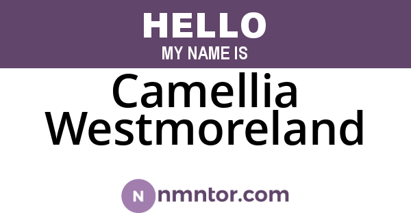 Camellia Westmoreland
