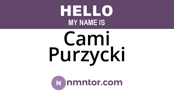 Cami Purzycki