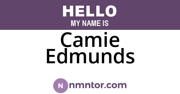Camie Edmunds
