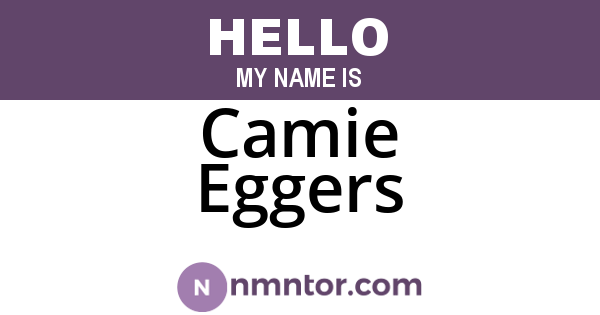 Camie Eggers