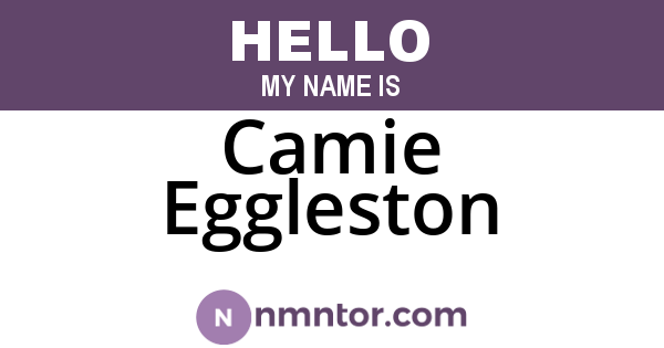 Camie Eggleston