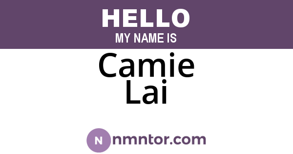 Camie Lai