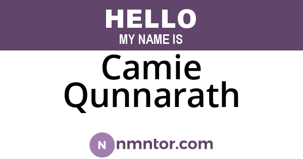 Camie Qunnarath