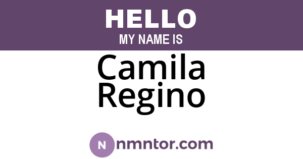 Camila Regino