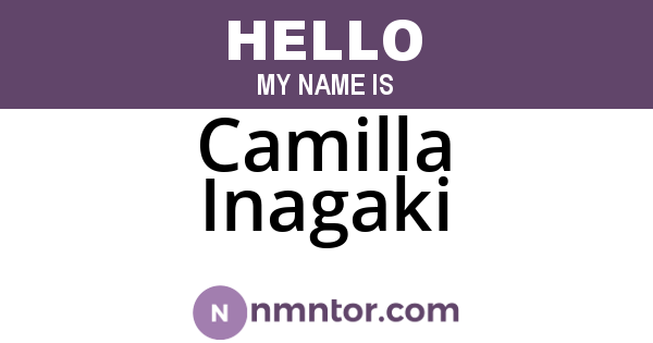 Camilla Inagaki