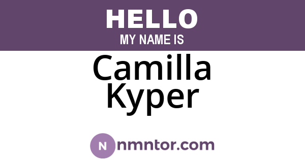 Camilla Kyper