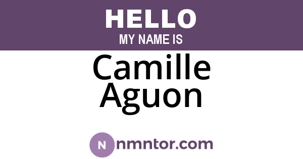 Camille Aguon