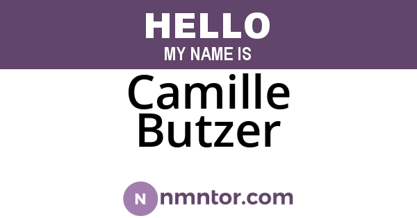 Camille Butzer