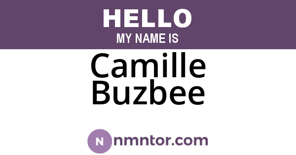 Camille Buzbee