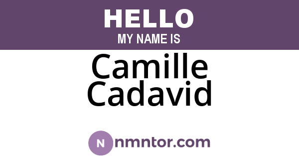 Camille Cadavid