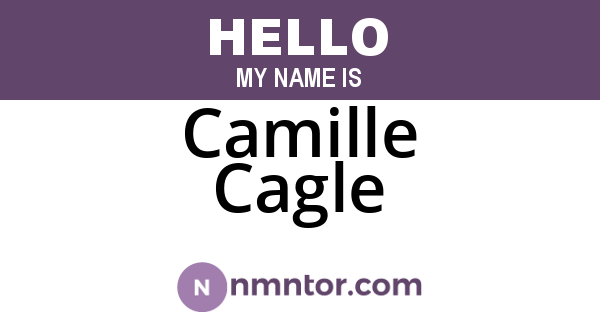 Camille Cagle