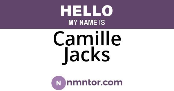 Camille Jacks