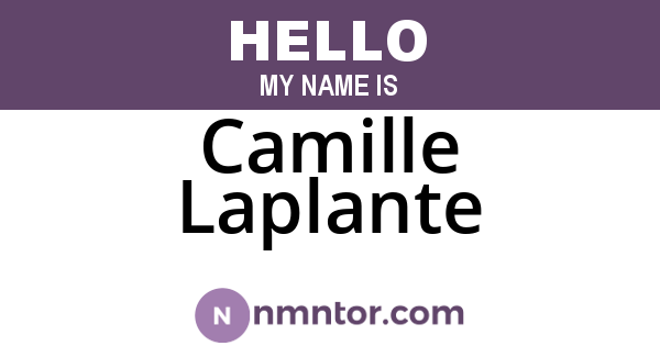 Camille Laplante