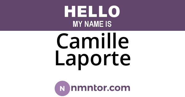 Camille Laporte