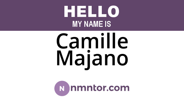 Camille Majano