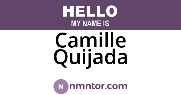 Camille Quijada