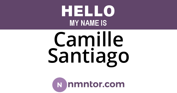 Camille Santiago