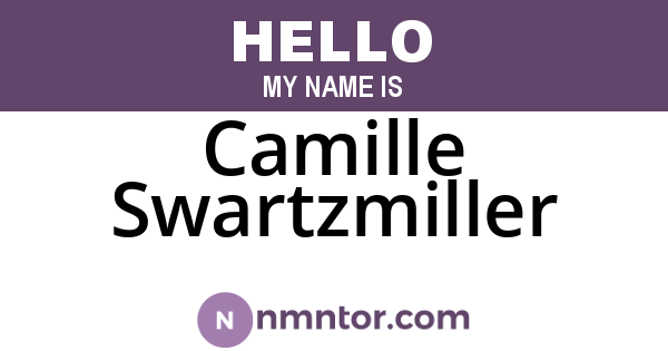 Camille Swartzmiller