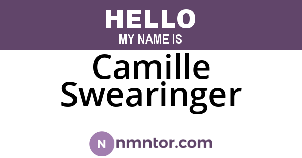 Camille Swearinger