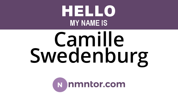 Camille Swedenburg