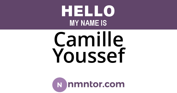 Camille Youssef