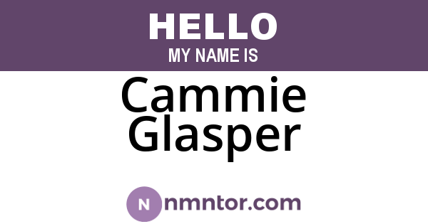 Cammie Glasper