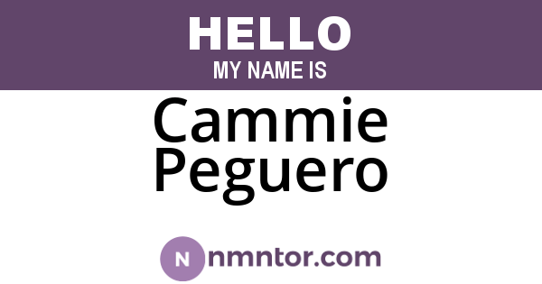 Cammie Peguero