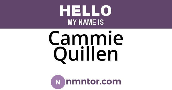 Cammie Quillen