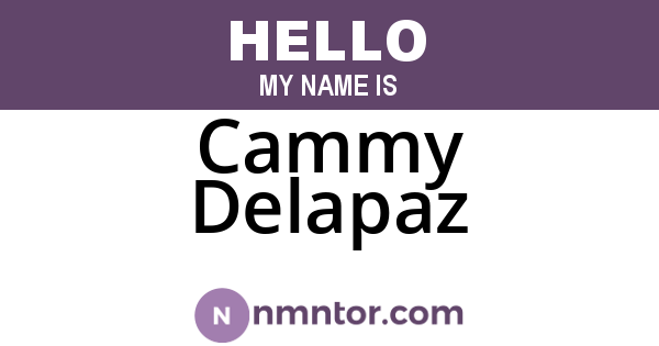 Cammy Delapaz