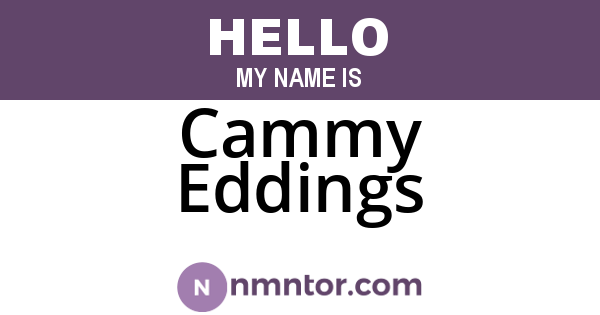 Cammy Eddings