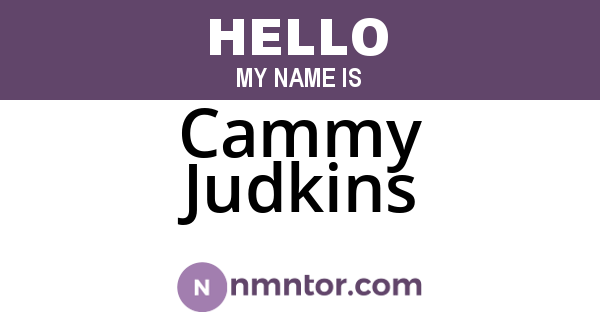 Cammy Judkins