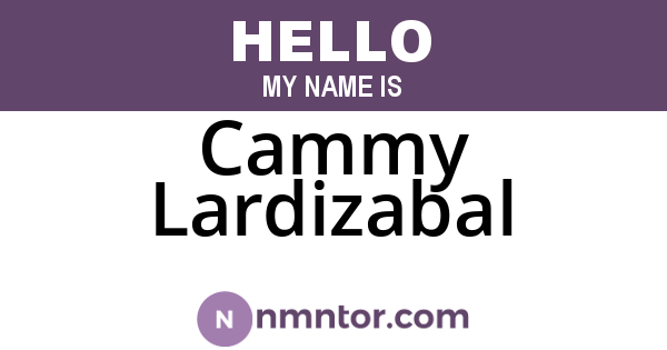 Cammy Lardizabal