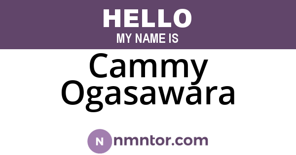 Cammy Ogasawara