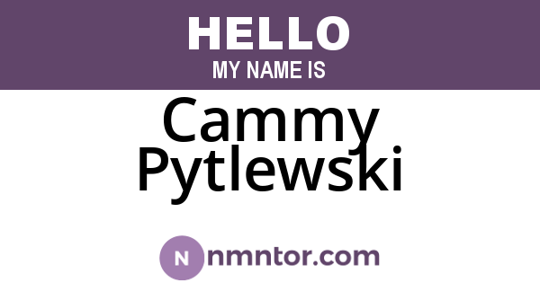 Cammy Pytlewski