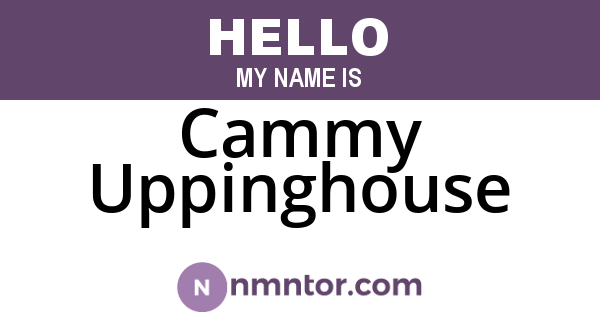 Cammy Uppinghouse