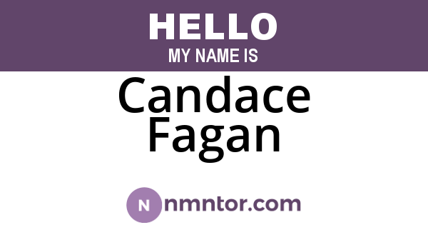 Candace Fagan