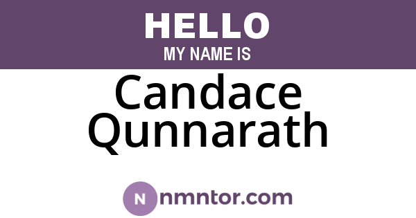 Candace Qunnarath