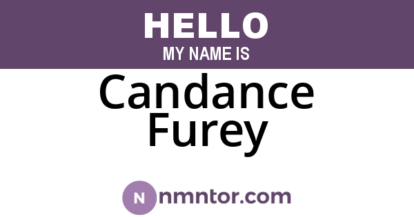 Candance Furey