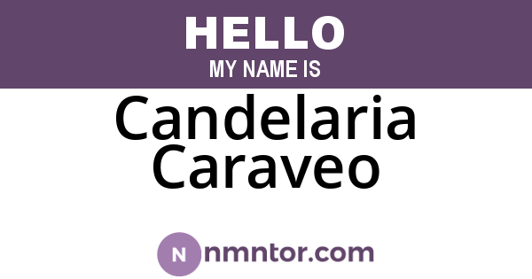 Candelaria Caraveo