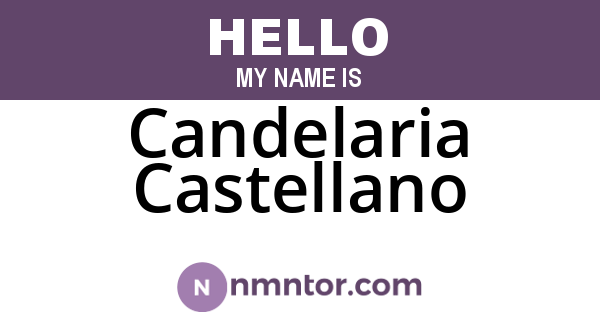 Candelaria Castellano