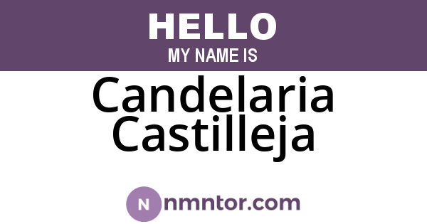 Candelaria Castilleja