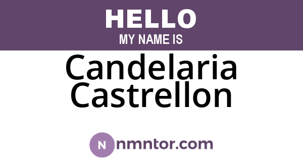 Candelaria Castrellon