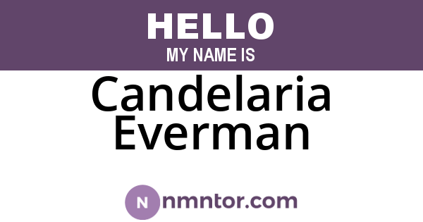 Candelaria Everman