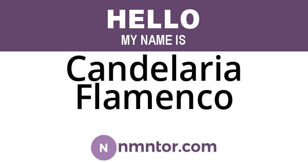 Candelaria Flamenco